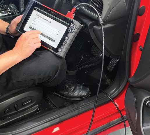 تشخيص الأعطال الإلكترونية للسيارات